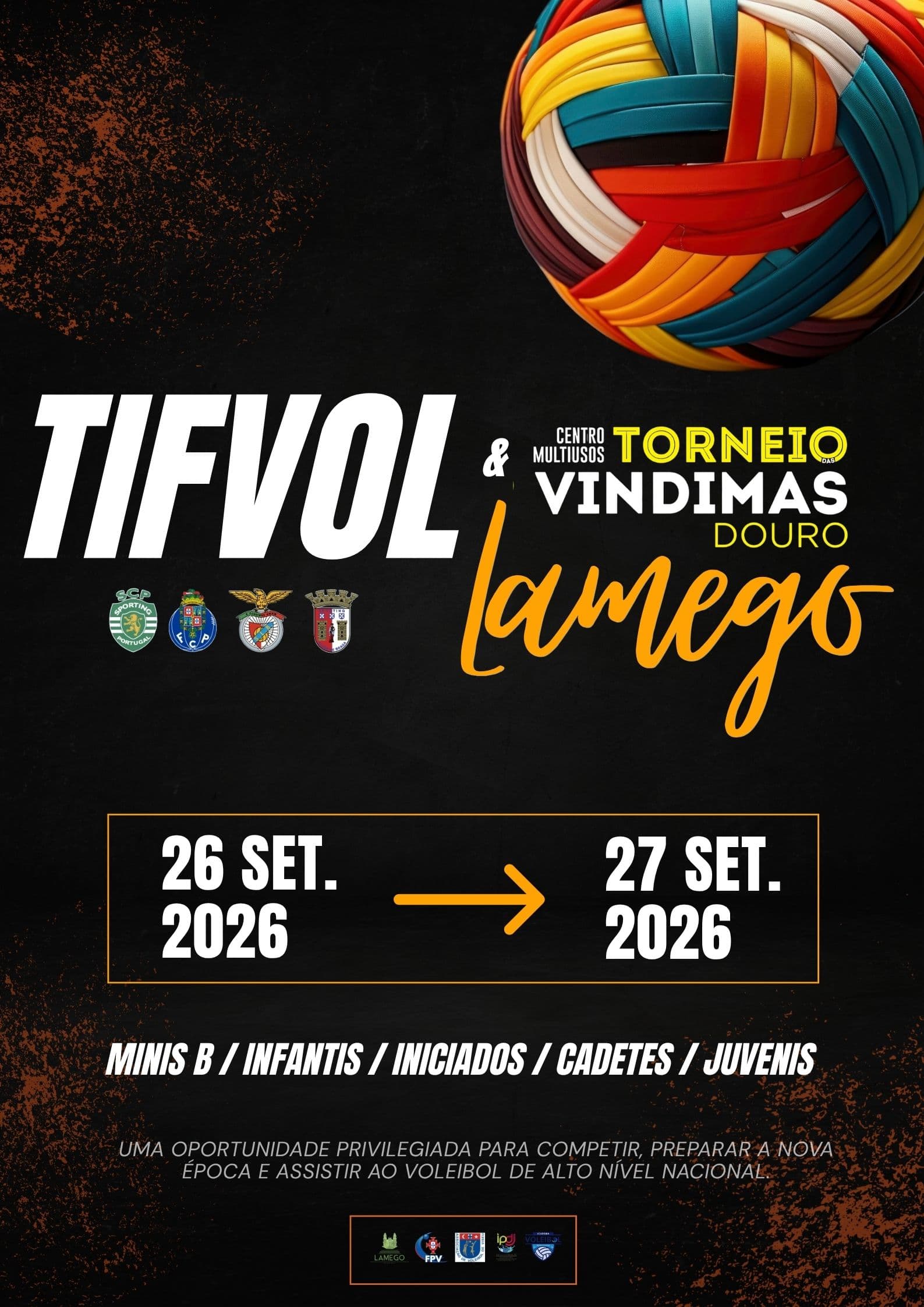 TIFVOL & TORNEIO DAS VÍNDIMAS - LAMEGO 2026